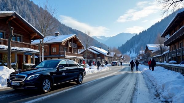 Choisir un taxi à Gstaad : un service rapide et fiable